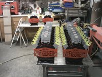 All 22 Trophies 2  2012 NeFigure8n Figure 8 race trophies.  1st time done, painted and all.